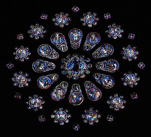 West Rose Window, Chartres Cathedral