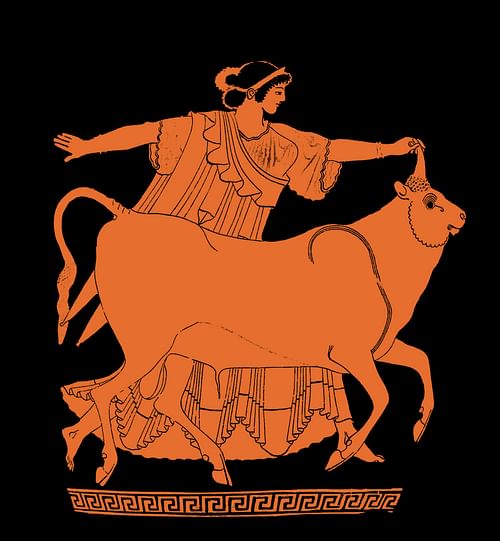 Europe et le taureau de Zeus
