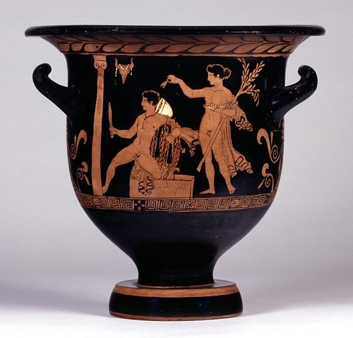 Orestes at Delphi (by The Trustees of the British Museum, Copyright)