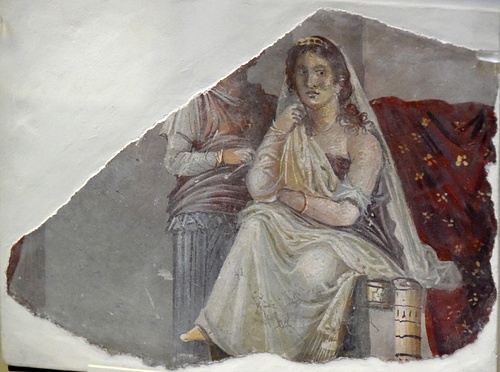 Wall Painting Depicting Phaedra
