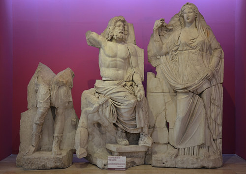Artemis, Poseidon and Demeter