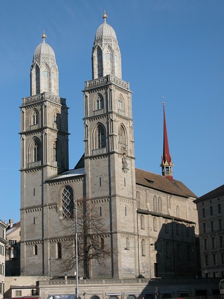 Grossmunster, Zurich (by Robert Scarth, CC BY-SA)