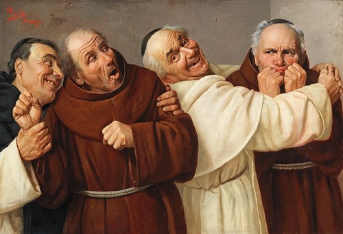 Four Monks by Rinaldi