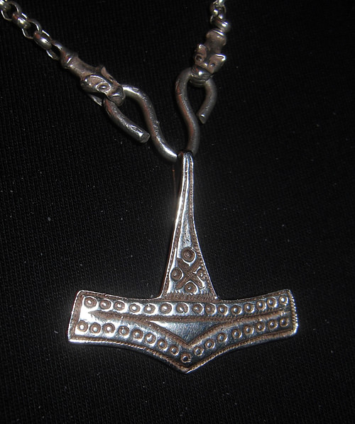 Amazon.com: Huge Viking Thors Hammer Necklace - 925 Sterling Silver - Axe  Odin Mjolnir Pendant - Mens Gothic Pagan Norse Mythology Jewelry for Men -  Fathers Day Gifts - Handmade - 1.2 oz (34 g) : Handmade Products