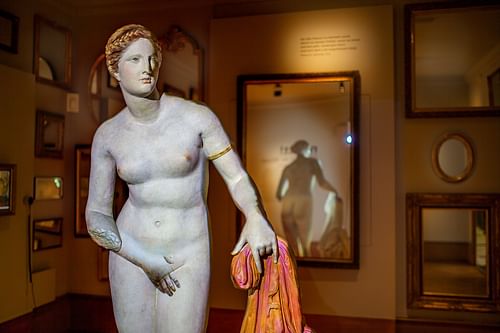 Aphrodite of Knidos with Colours