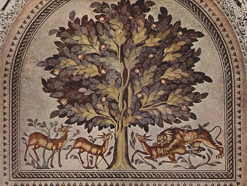 Mosaic, Khirbat Al Mafjar