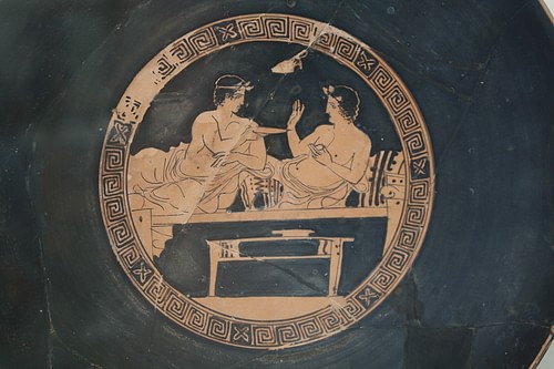 Greek Symposium Scene (by Mark Cartwright, CC BY-NC-SA)