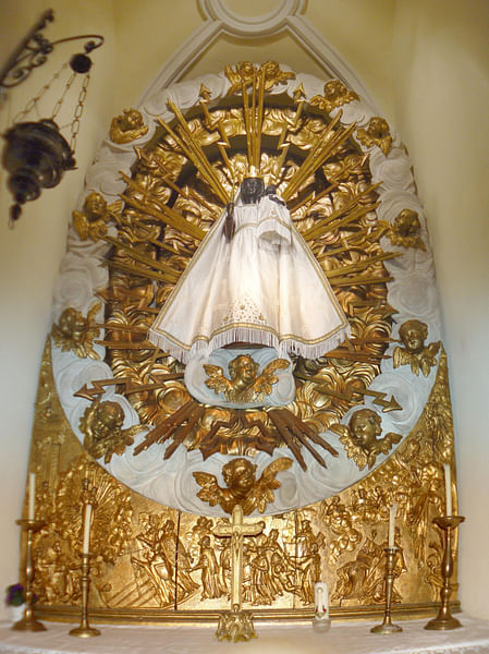 The Black Madonna of Einsiedeln