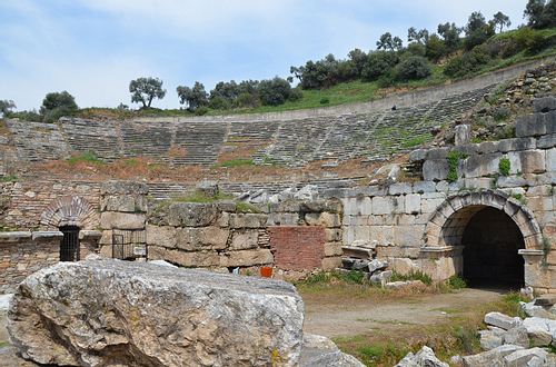 Theatre of Nysa, Inside View