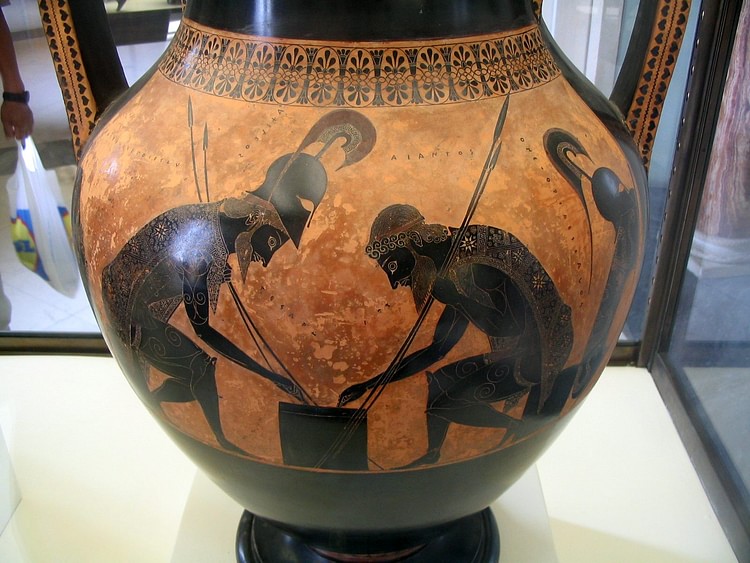 Achilles and Ajax By Exekias
