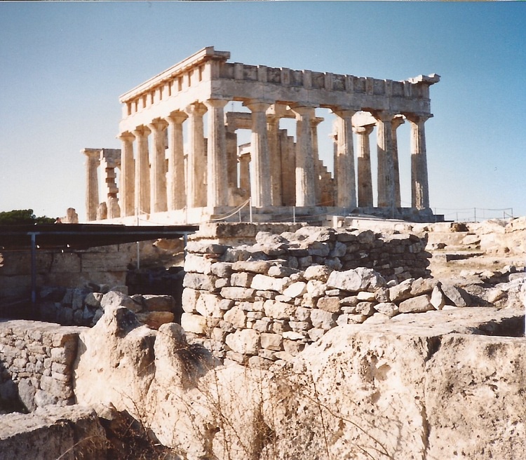 The Temple of Aphaia, Aegina, Greece