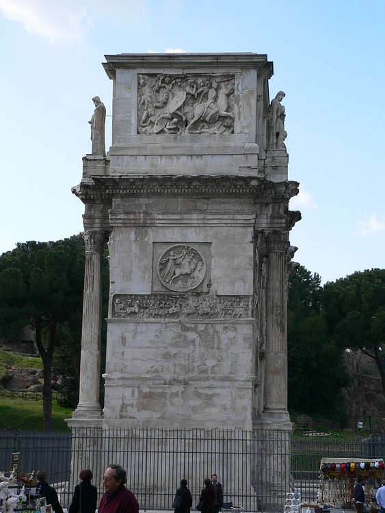 Side View, Arch of Constantine