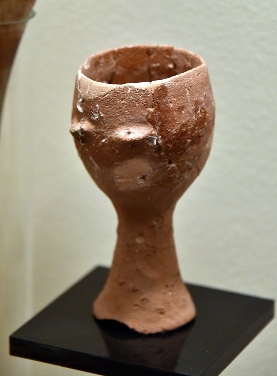 Pottery Goblet from Tulaylat al-Ghassul