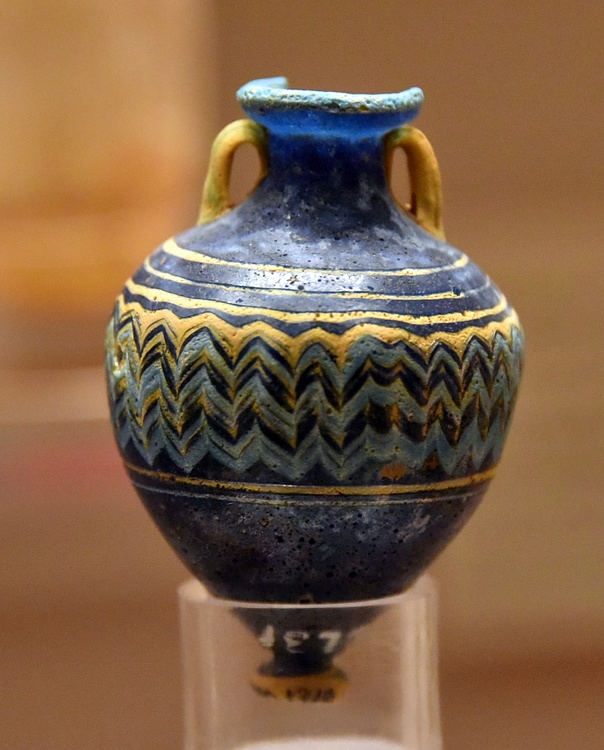 Greek Glass Amphoriskos from Amman