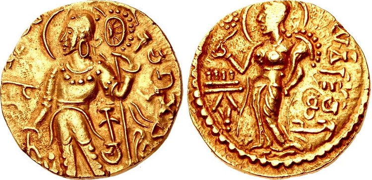 Gupta Empire Coin: Kacha Type