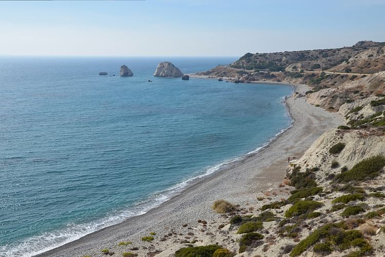 Aphrodite's Rock in Cyprus