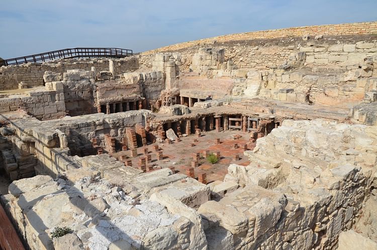 Bath Complex in Kourion, Cyprus