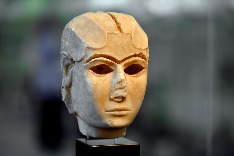 The Mask of Warka at the Iraq Museum