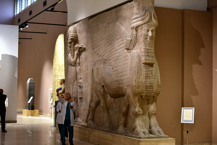 Lamassu from Khrsabad at the Iraq Museum