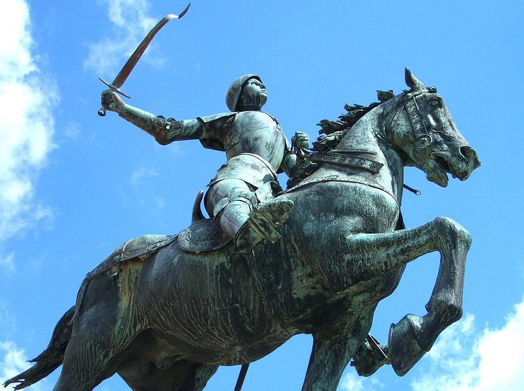Joan of Arc on Horseback
