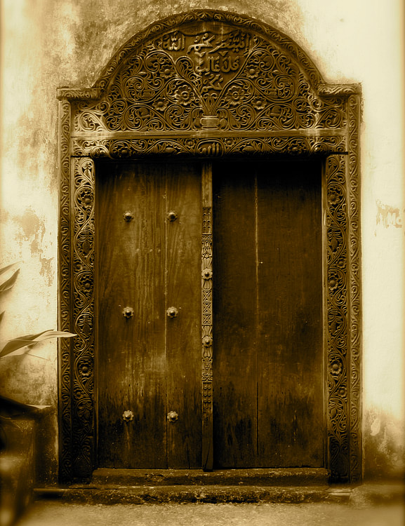 Swahili Doorway, Mombassa
