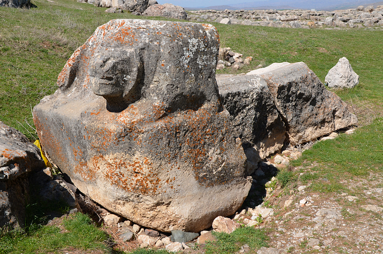Hittite Lion Tub at Hattusa