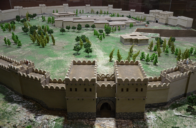 Model of Alacahöyük in the Hittite Period