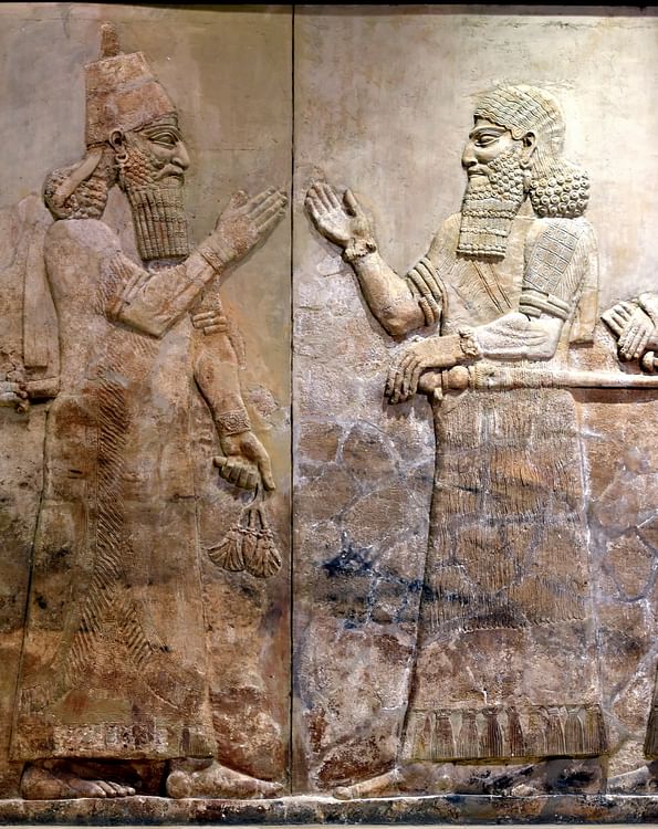 Sargon II and Turtanu