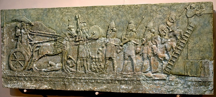 Sargon II Attacks a City
