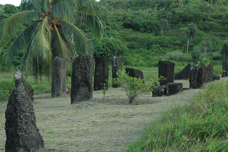 Stone Face Monoliths of Palau