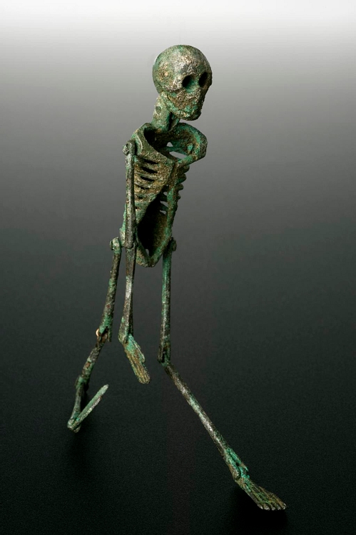 Roman Memento Mori, Bronze