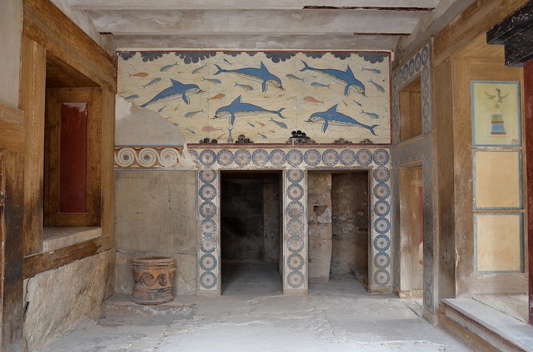 Queen's Megaron of the Palace of Knossos