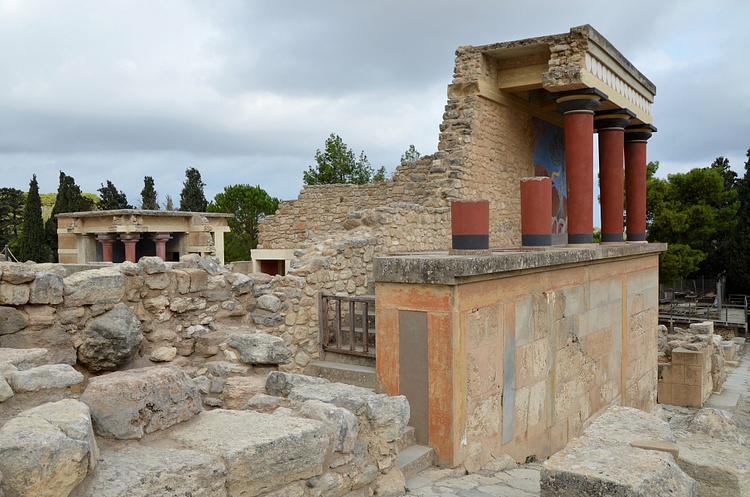 North Corridor of the Palace of Knossos