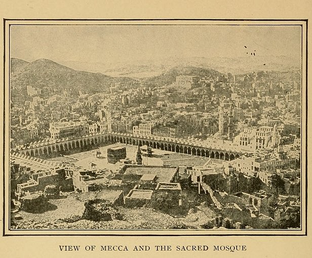 View of Mecca and the Sacred Mosque, 1900 CE