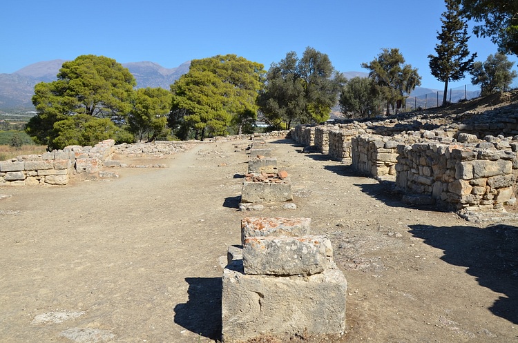 Mycenaean Agora at Hagia Triada, Crete