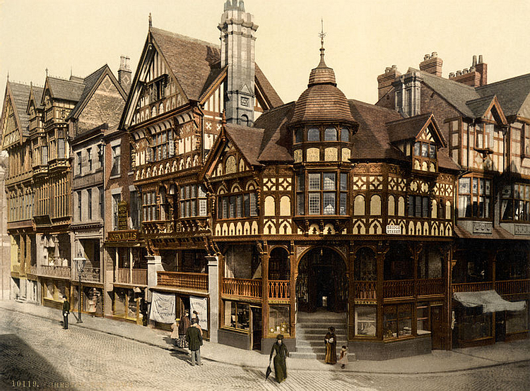 Chester Rows Histroy Chester Rows - World History Encyclopedia
