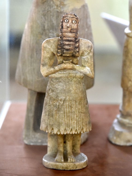 Male Worshiper from Tell Asmar Hoard, Iraq Museum