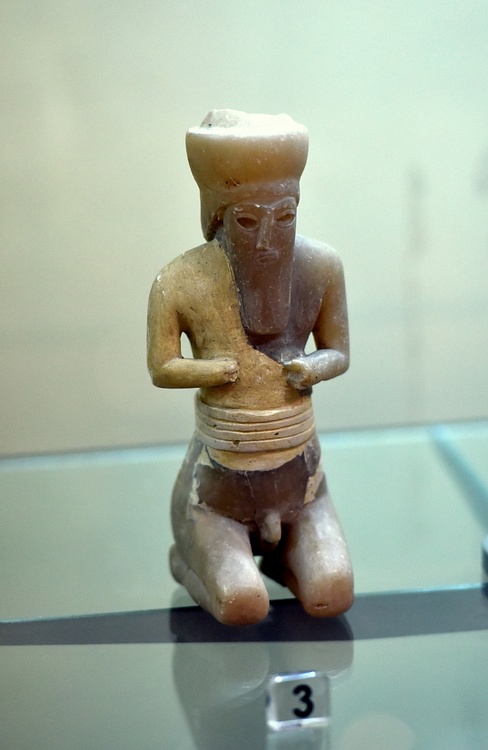 Male Worshiper from Tell Asmar Hoard at the Iraq Museum