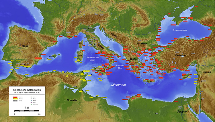 Greek & Phoenician Colonies