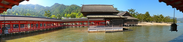 Panorama, Itsukushima Shrine