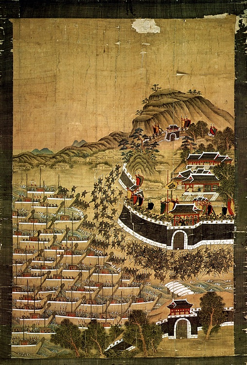 Defence of Busanjin Fortress, Imjin Wars