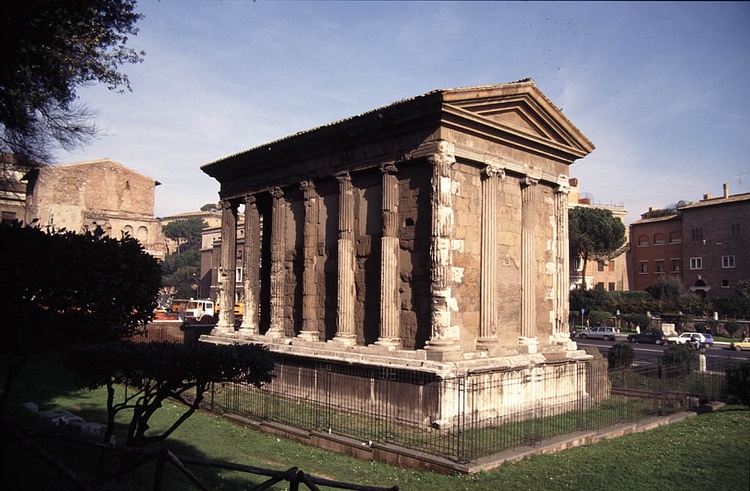 Rear, Temple of Portunus