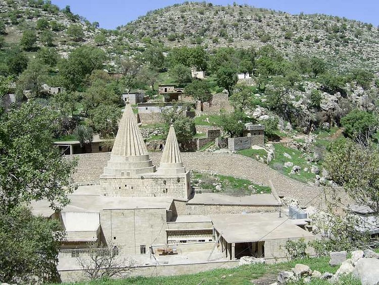 Tomb of Sheikh Adi in Lalish, Iraq