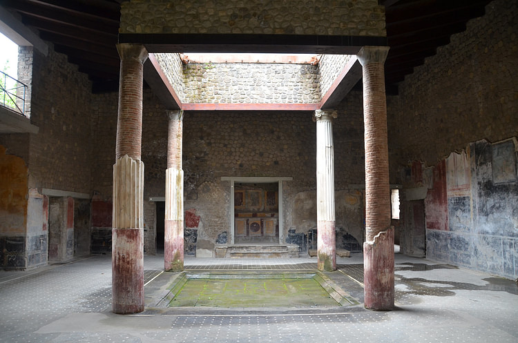 Atrium of Villa San Marco in Stabiae