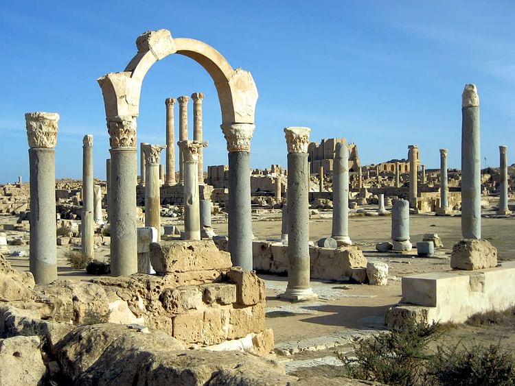 Basilica Ruins, Sabratha