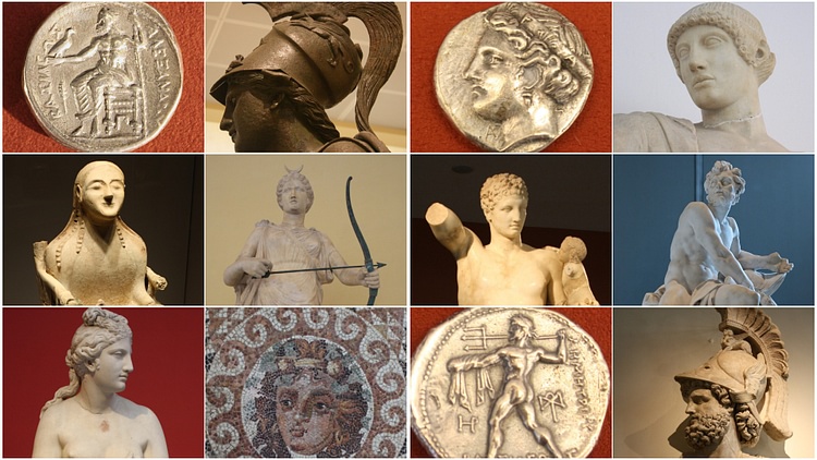The 12 Olympian Gods