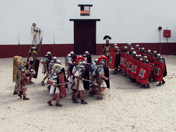 Roman Army Reenactment