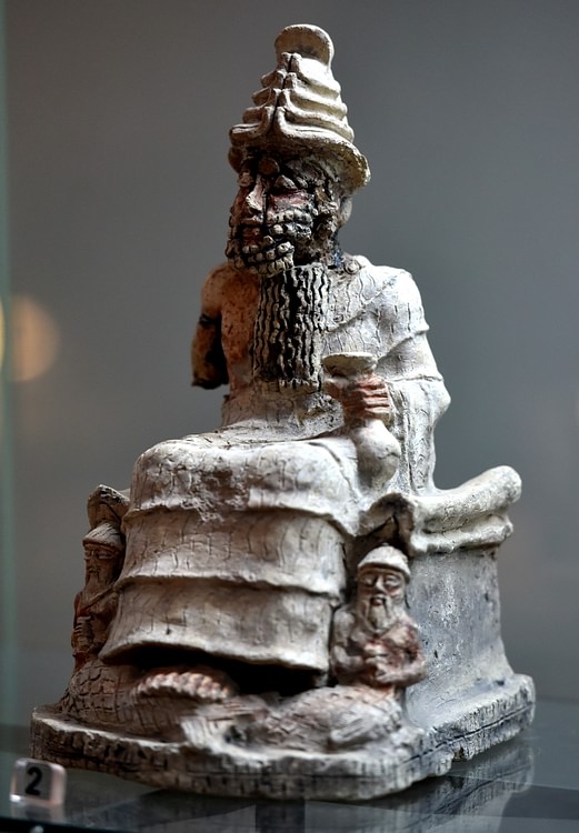 Babylonian Statue of Enki