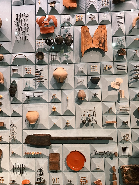 Artifacts from the London Mithraeum