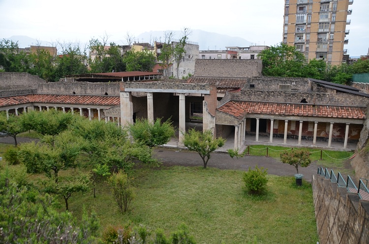 Entrance to Villa Poppaea, Oplontis